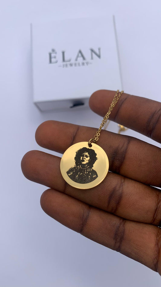 Picture Coin necklace
