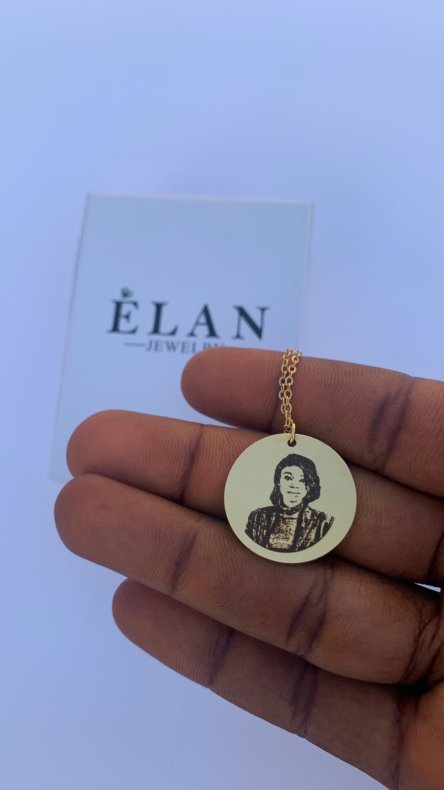 Picture Coin necklace
